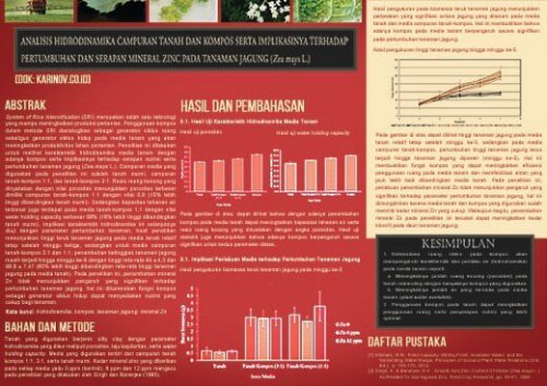 Contoh Poster Penelitian Karya Ilmiah [ Template Ppt]