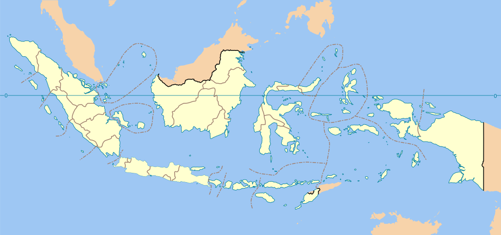peta buta batas wilayah provinsi indonesia