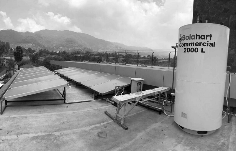 solahart water heater solar cell