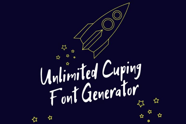 Unlimited Cuping Font