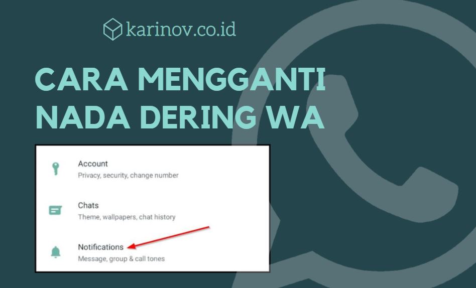 Cara Ganti Nada Dering Jadi Sound Of Text Notifikasi Wa
