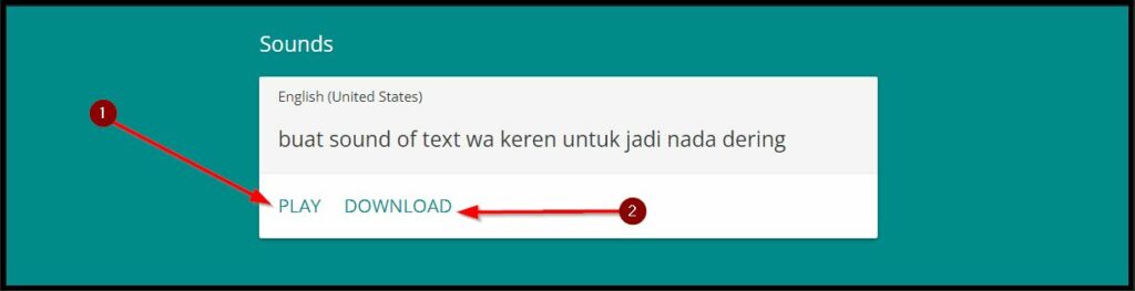 Cara Download Mp3 Sound Of Text Wa