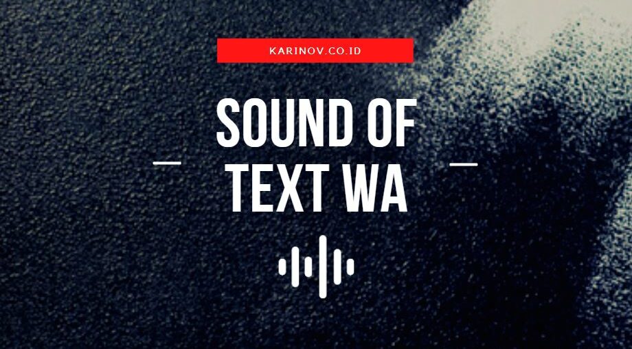 Cara Menggunakan Sound Of Text Wa Sebagai Notifikasi Nada Pesan Di Whatsapp
