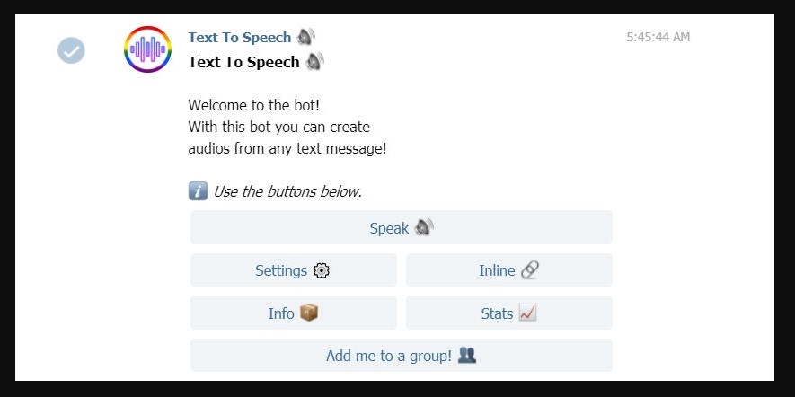 Cara Pakai Fitur Text To Speech Di Telegram