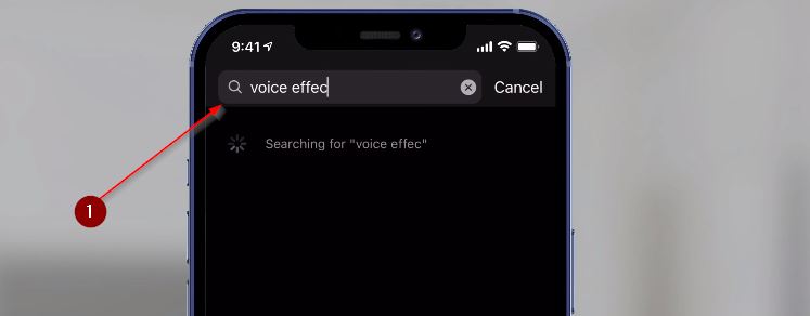 Ketik Voice Effect Di Kolom Pencarian Ig Untuk Pilih Suara